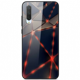 Hoesje voor Xiaomi Mi A3 Rood Rayon Gehard Glas