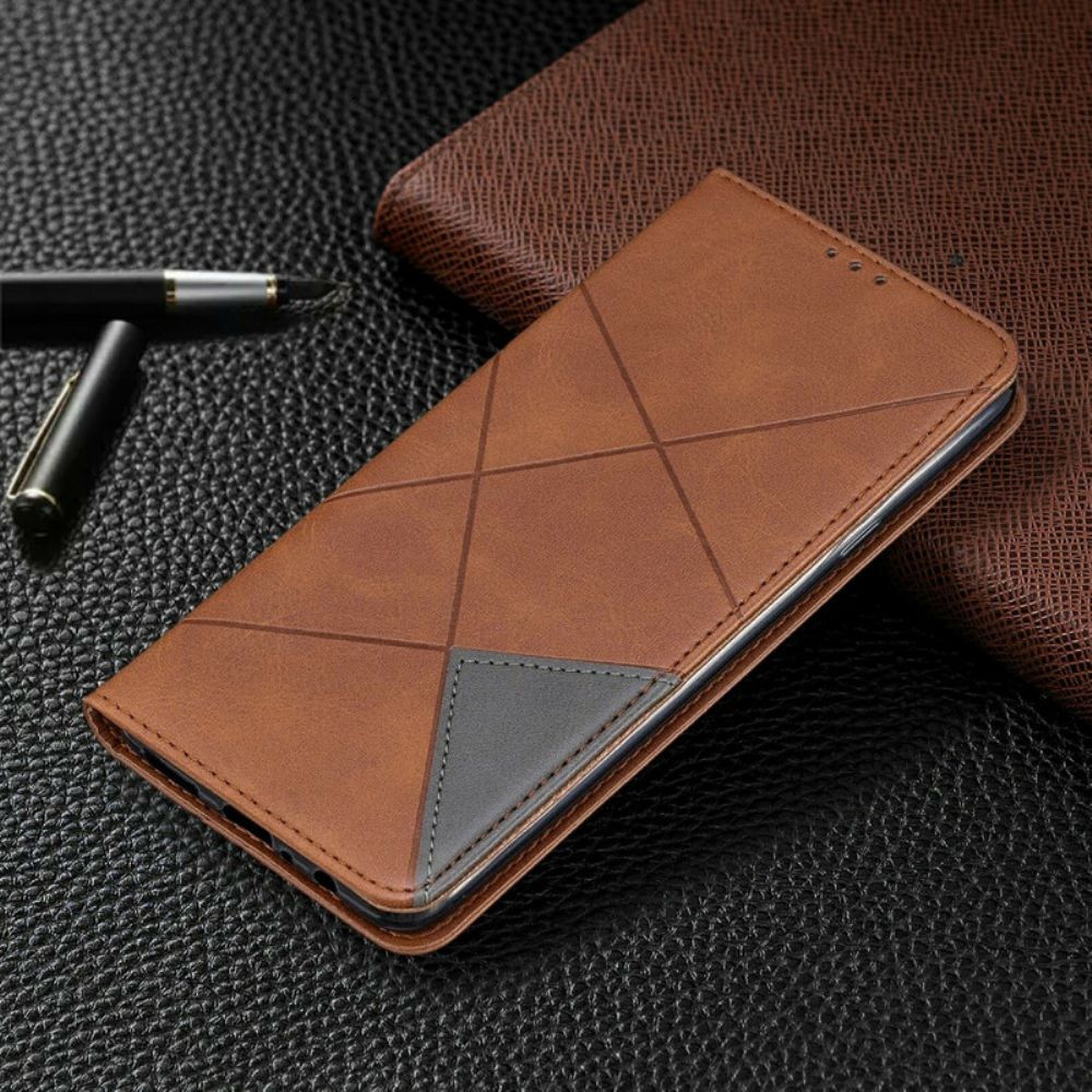 Bescherming Hoesje voor Samsung Galaxy A20s Folio-hoesje Artiestenstijl