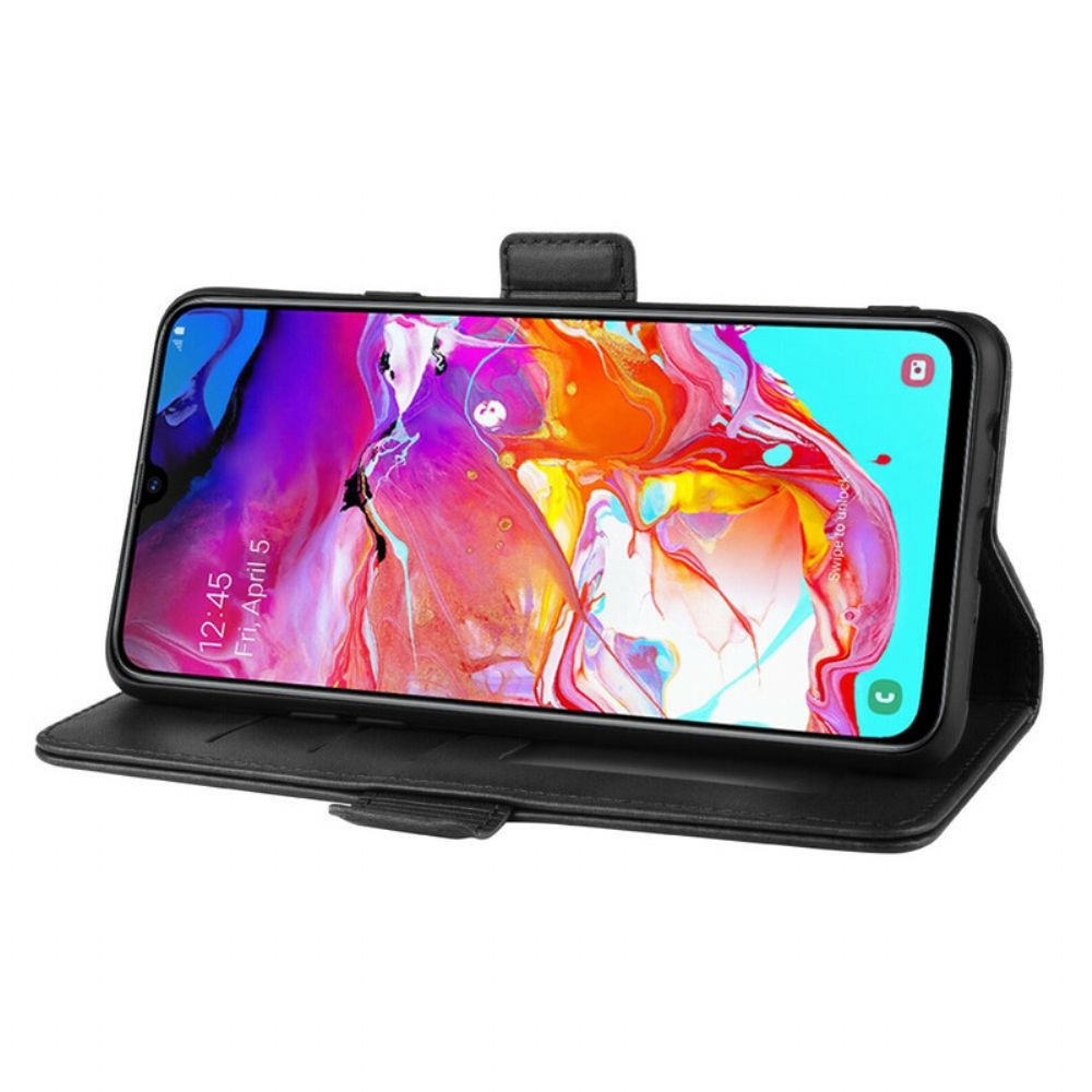 Folio-hoesje voor Samsung Galaxy A20s Flip Case Dubbele Klep