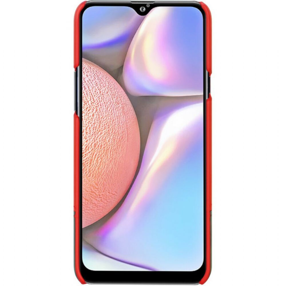 Hoesje voor Samsung Galaxy A20s Imak Ruiyi-serie Leereffect