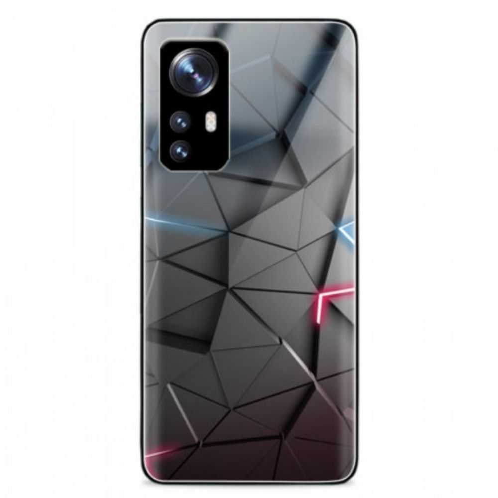 Hoesje voor Xiaomi 12 Pro Flitsend Gehard Glas