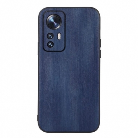 Hoesje voor Xiaomi 12 Pro Leren Styling