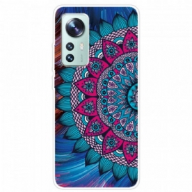 Hoesje voor Xiaomi 12 Pro Siliconen Mandala