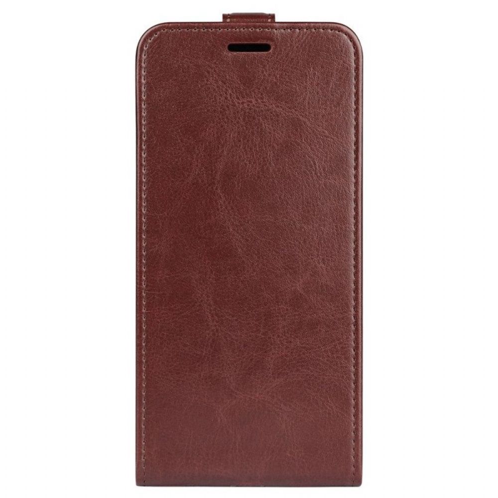 Leren Hoesje voor Xiaomi 12 Pro Folio-hoesje Verticale Flap Leer Effect