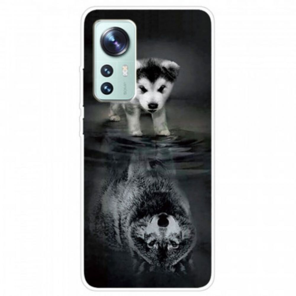 Telefoonhoesje voor Xiaomi 12 Pro Siliconen Puppydroom