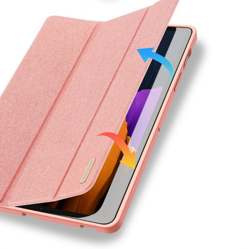 Bescherming Hoesje voor Samsung Galaxy Tab S7 / Tab S8 Domo-serie Dux-ducis