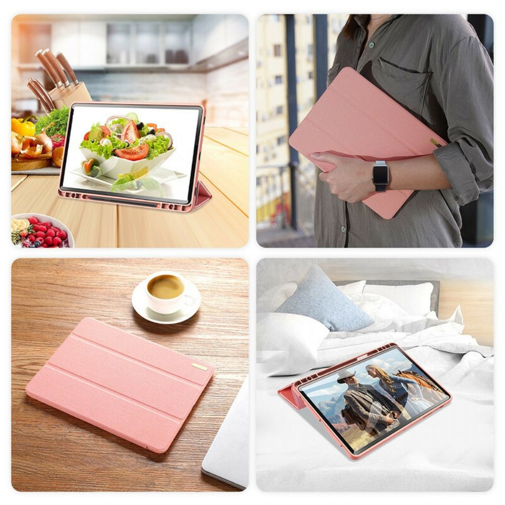 Bescherming Hoesje voor Samsung Galaxy Tab S7 / Tab S8 Domo-serie Dux-ducis