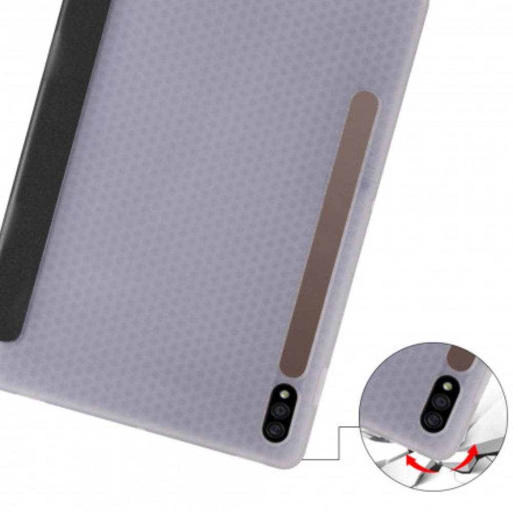 Bescherming Hoesje voor Samsung Galaxy Tab S7 / Tab S8 Siliconen