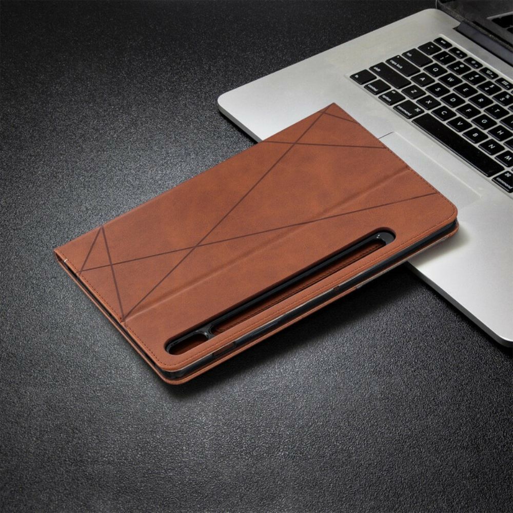 Case voor Samsung Galaxy Tab S7 / Tab S8 Geometrie