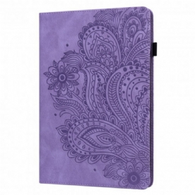 Cover voor Samsung Galaxy Tab S7 / Tab S8 Bloemenafdruk