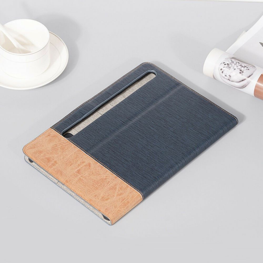 Cover voor Samsung Galaxy Tab S7 / Tab S8 Getextureerd