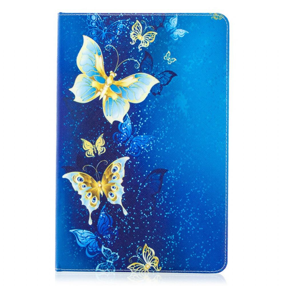 Cover voor Samsung Galaxy Tab S7 / Tab S8 Kostbare Vlinders