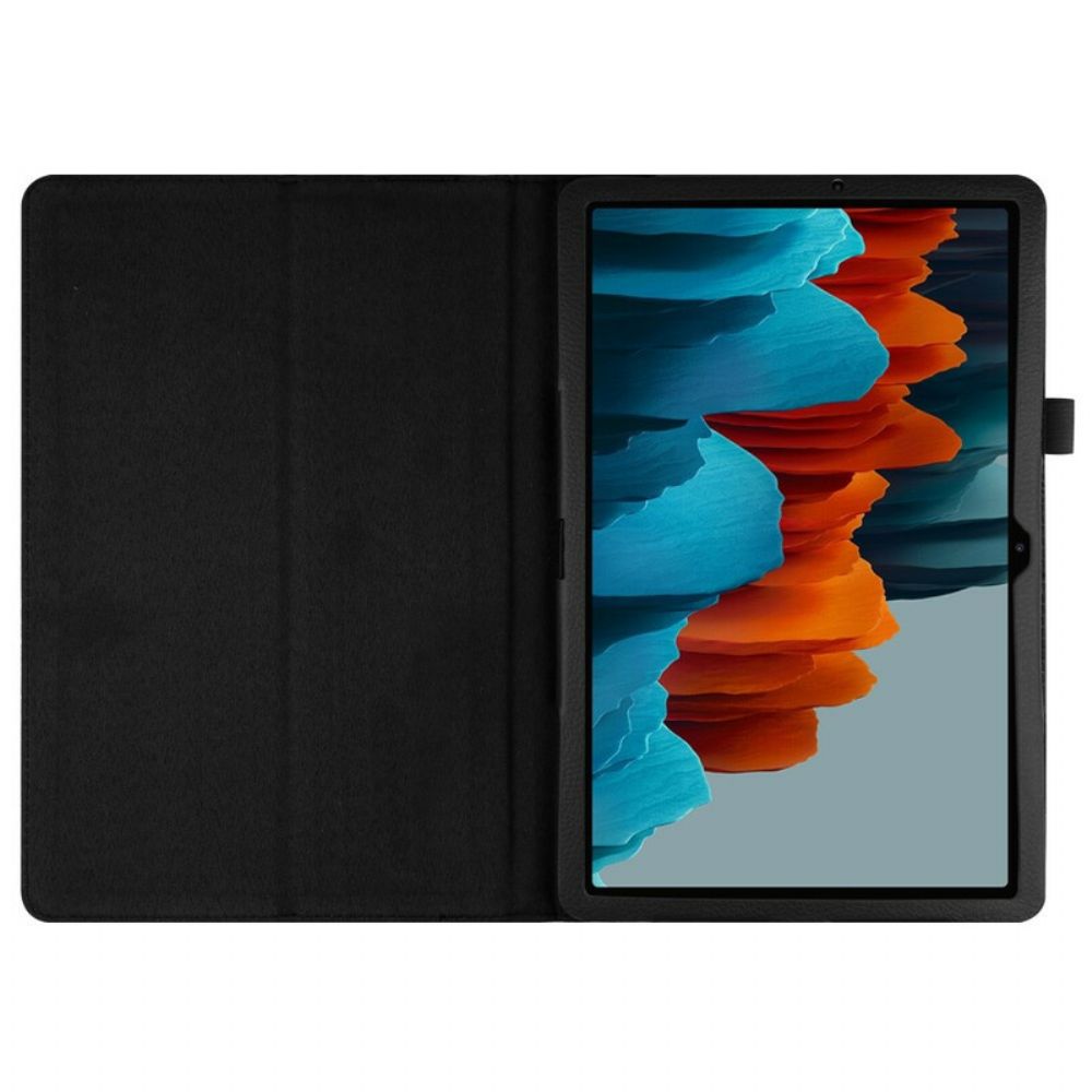 Cover voor Samsung Galaxy Tab S7 / Tab S8 Kunstleer