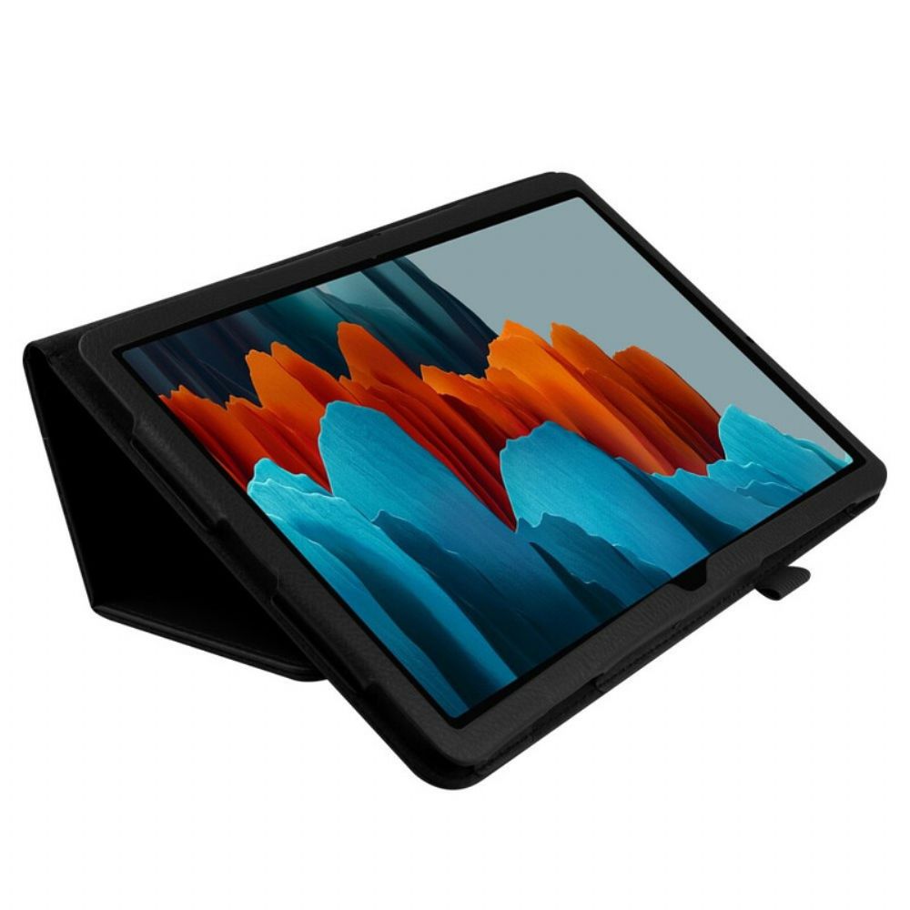 Cover voor Samsung Galaxy Tab S7 / Tab S8 Kunstleer