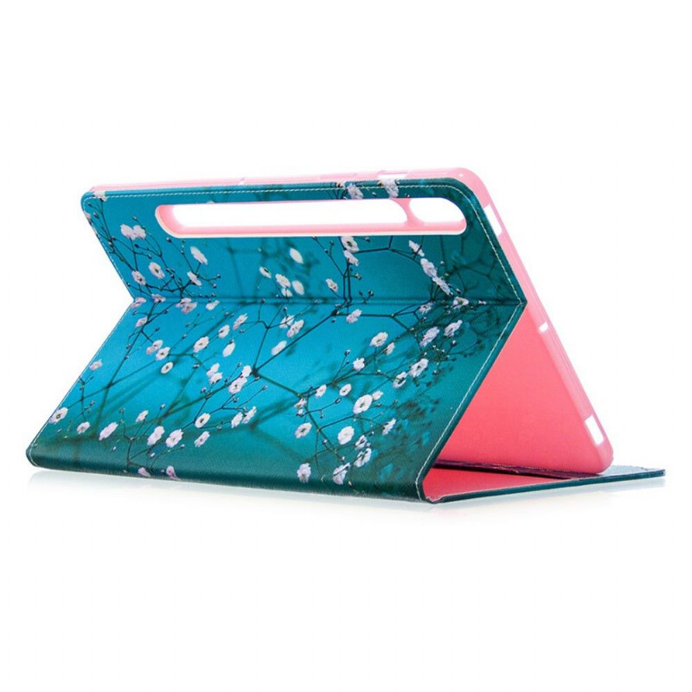 Cover voor Samsung Galaxy Tab S7 / Tab S8 Lentetakken