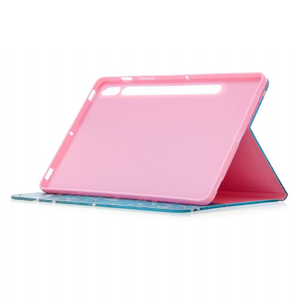 Cover voor Samsung Galaxy Tab S7 / Tab S8 Lentetakken