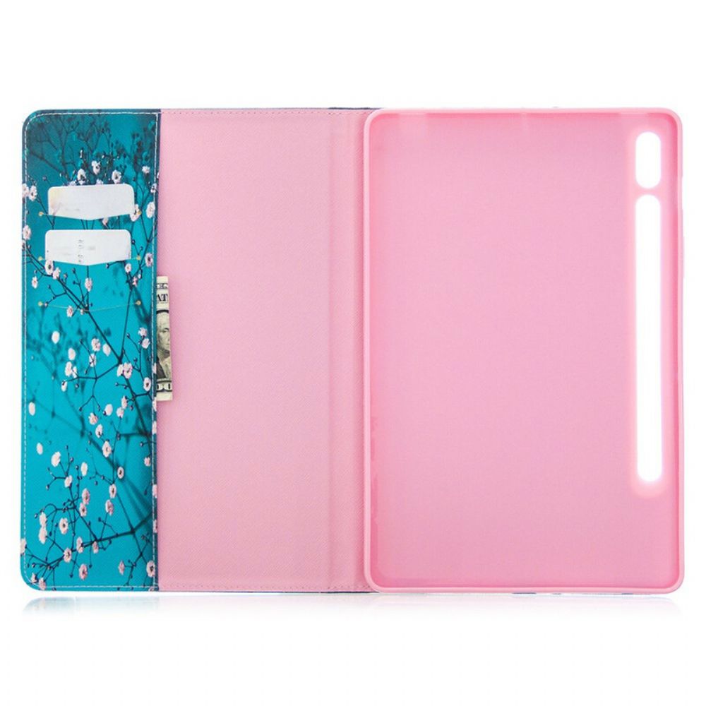 Cover voor Samsung Galaxy Tab S7 / Tab S8 Lentetakken