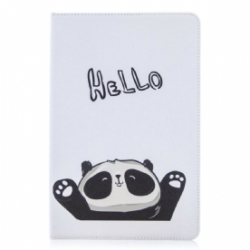 Cover voor Samsung Galaxy Tab S7 / Tab S8 Panda Gedrukt Patroon