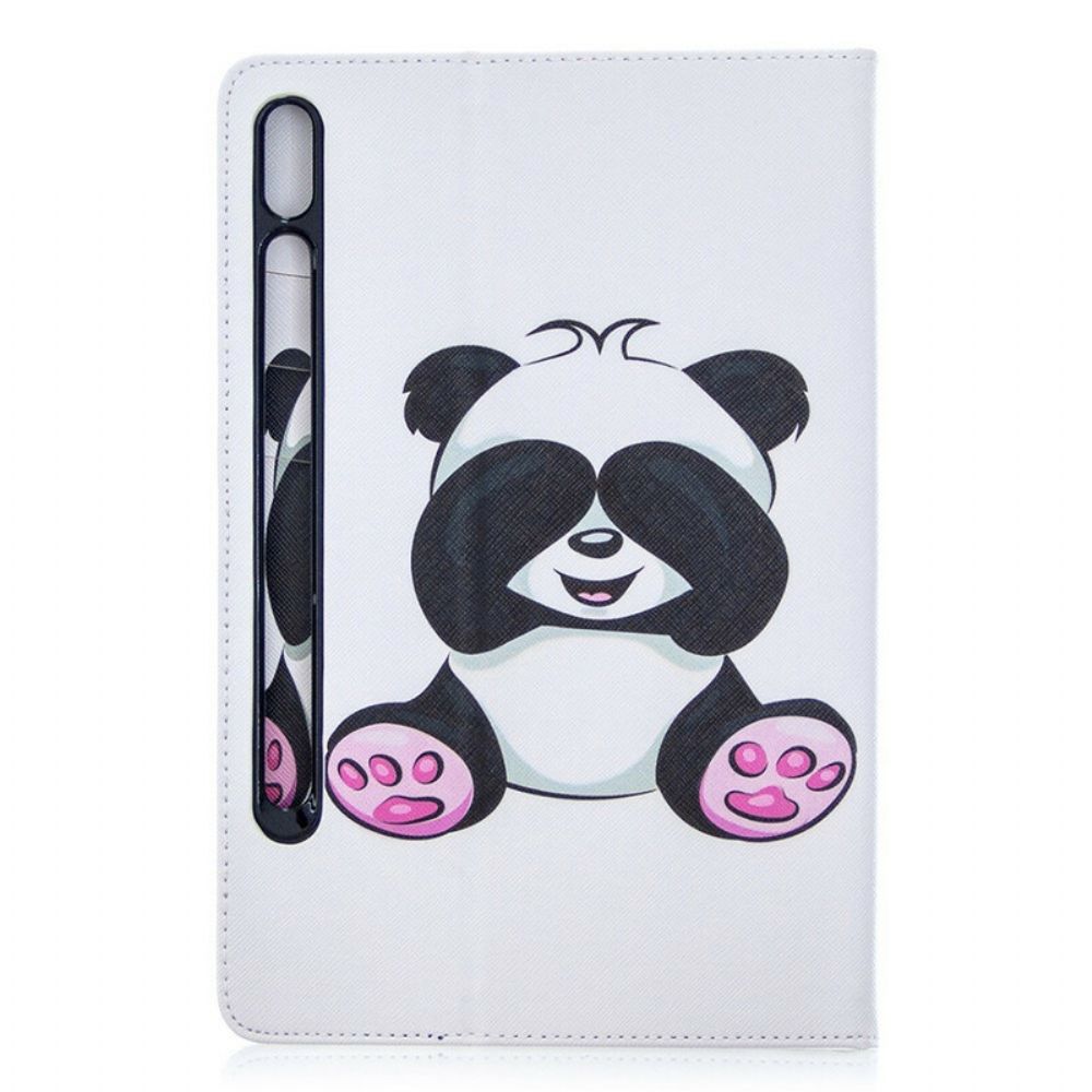 Cover voor Samsung Galaxy Tab S7 / Tab S8 Pandaplezier