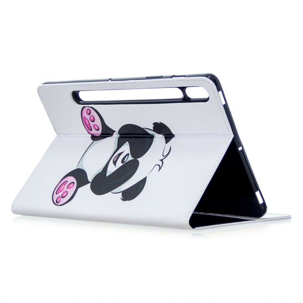 Cover voor Samsung Galaxy Tab S7 / Tab S8 Pandaplezier