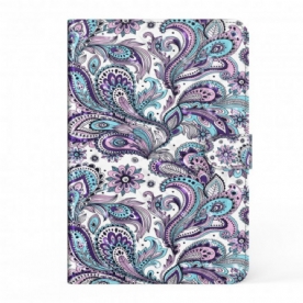 Flip Case voor Samsung Galaxy Tab S7 / Tab S8 Paisley-patroon