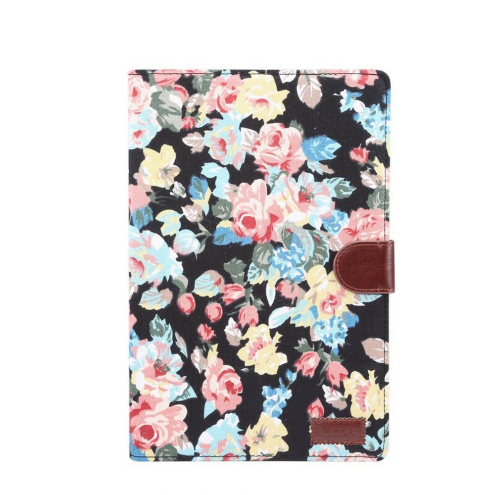 Flip Case voor Samsung Galaxy Tab S7 / Tab S8 Vrijheidsbloemen