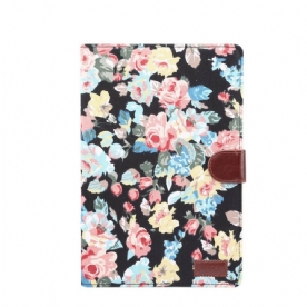 Flip Case voor Samsung Galaxy Tab S7 / Tab S8 Vrijheidsbloemen