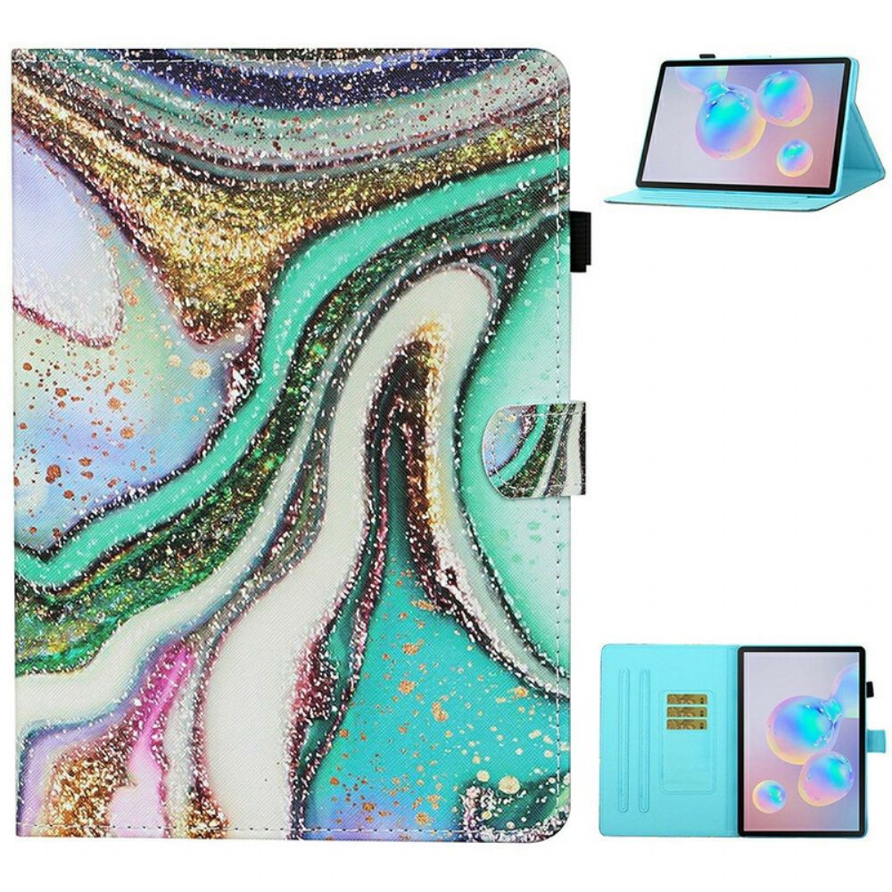 Folio-hoesje voor Samsung Galaxy Tab S7 / Tab S8 Artistiek