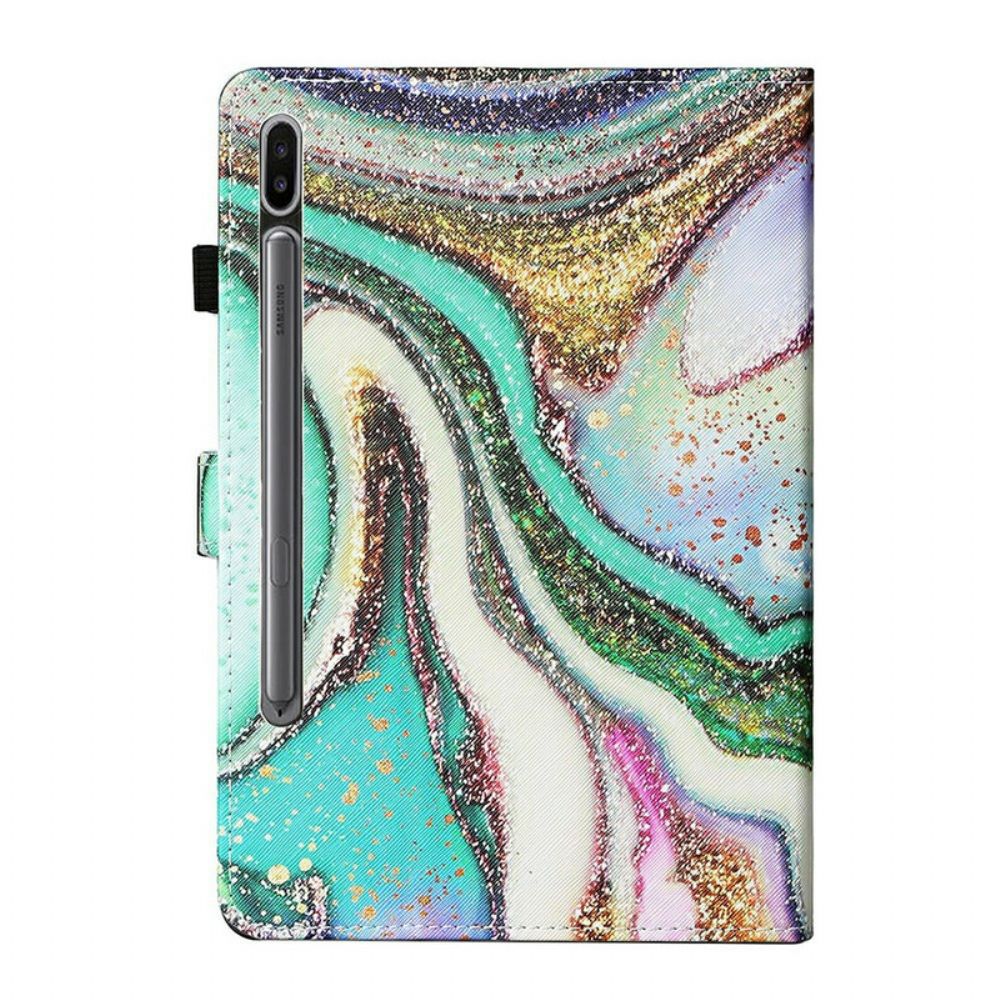 Folio-hoesje voor Samsung Galaxy Tab S7 / Tab S8 Artistiek