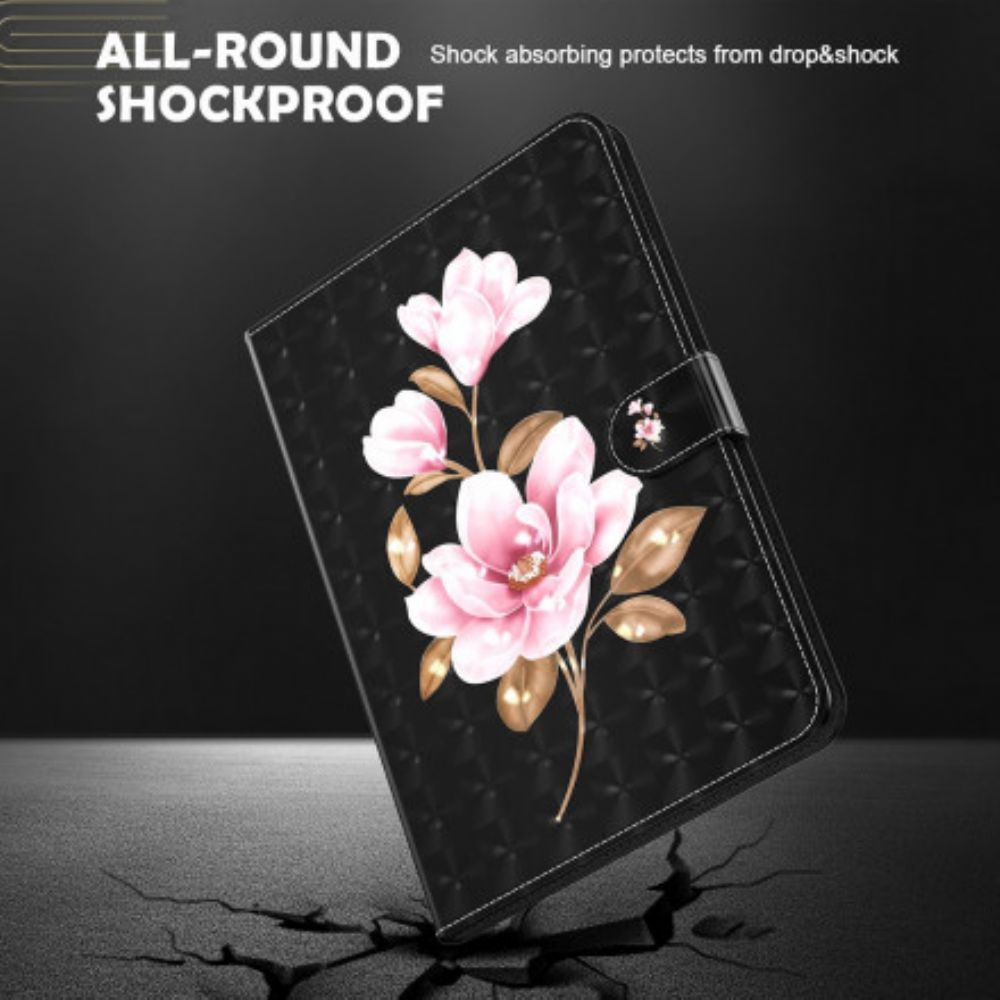 Folio-hoesje voor Samsung Galaxy Tab S7 / Tab S8 Boom Bloemen