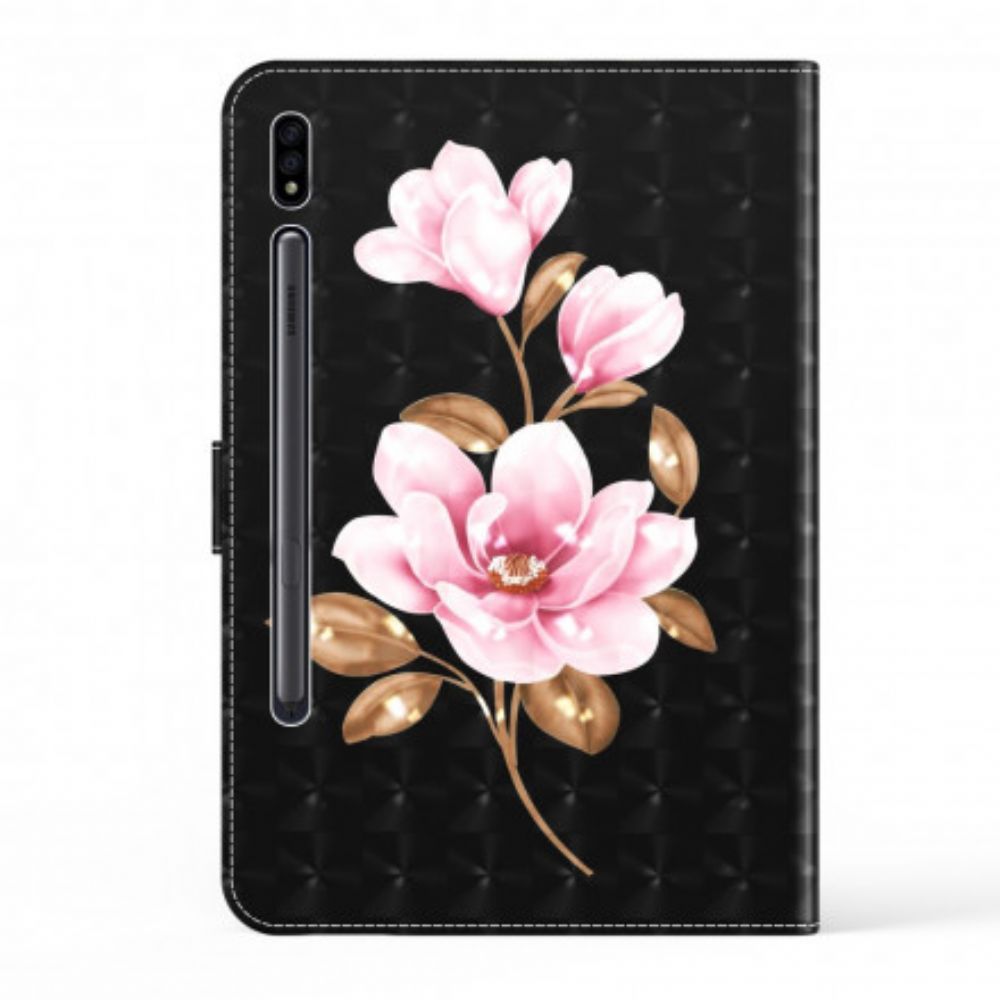 Folio-hoesje voor Samsung Galaxy Tab S7 / Tab S8 Boom Bloemen