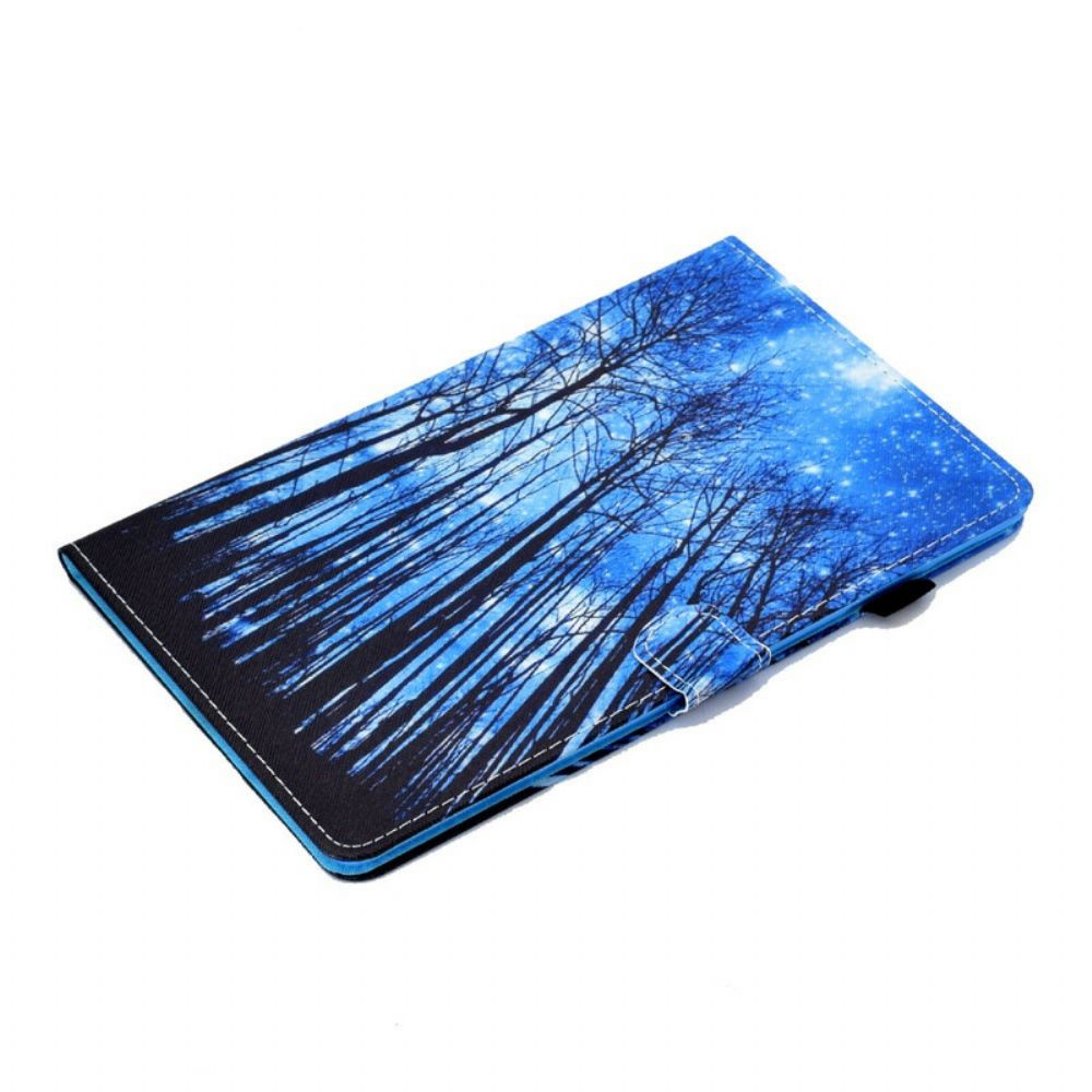 Folio-hoesje voor Samsung Galaxy Tab S7 / Tab S8 Nachtbos