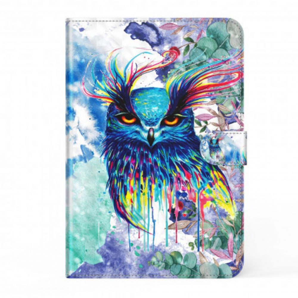 Folio-hoesje voor Samsung Galaxy Tab S7 / Tab S8 Uil