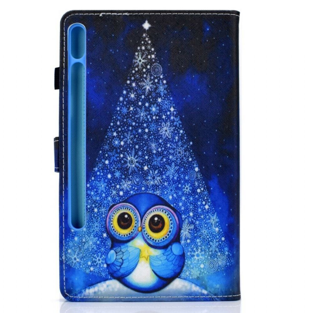 Folio-hoesje voor Samsung Galaxy Tab S7 / Tab S8 Uil