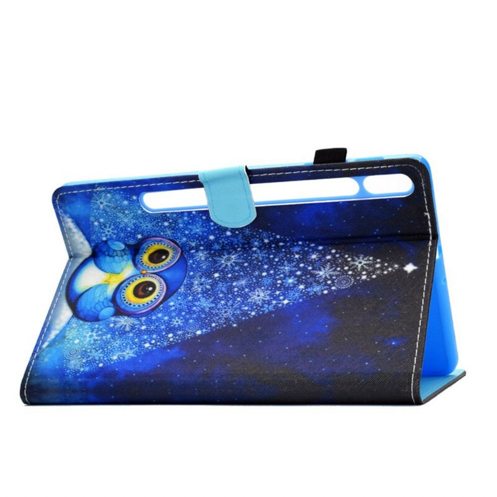 Folio-hoesje voor Samsung Galaxy Tab S7 / Tab S8 Uil