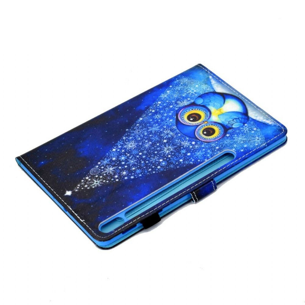 Folio-hoesje voor Samsung Galaxy Tab S7 / Tab S8 Uil