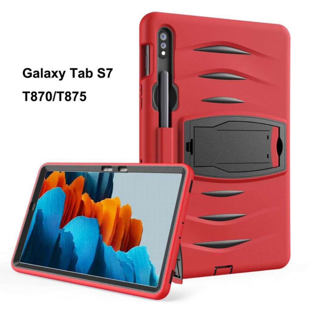 Hoesje voor Samsung Galaxy Tab S7 / Tab S8 Bescherming Hoesje Bumperbescherming Met Beugel