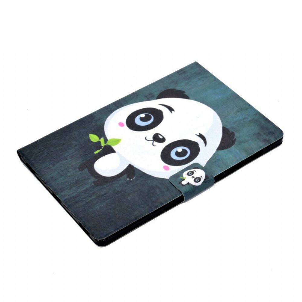 Leren Hoesje voor Samsung Galaxy Tab S7 / Tab S8 Babypanda