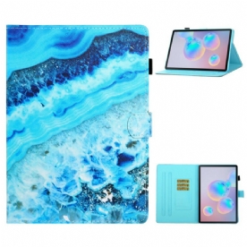 Leren Hoesje voor Samsung Galaxy Tab S7 / Tab S8 Golf