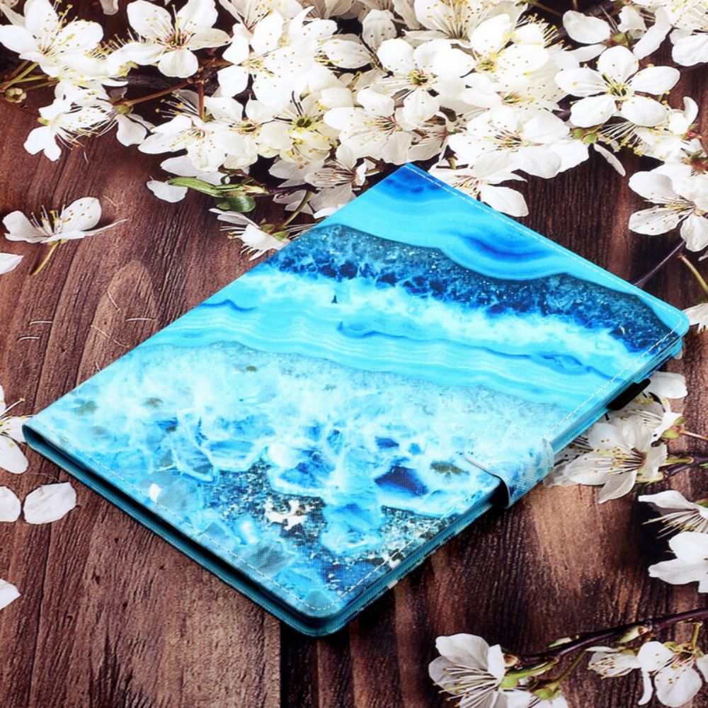 Leren Hoesje voor Samsung Galaxy Tab S7 / Tab S8 Golf