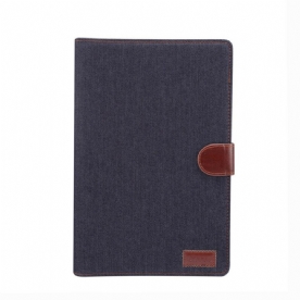 Leren Hoesje voor Samsung Galaxy Tab S7 / Tab S8 Jeans