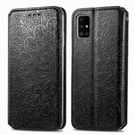 Bescherming Hoesje voor Samsung Galaxy A51 Folio-hoesje Mandala's