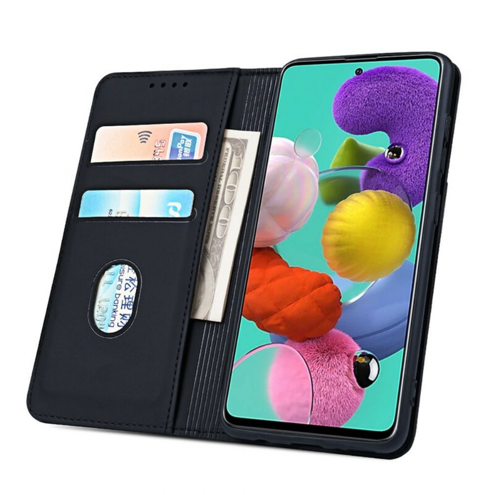 Bescherming Hoesje voor Samsung Galaxy A51 Folio-hoesje Steunkaarthouder