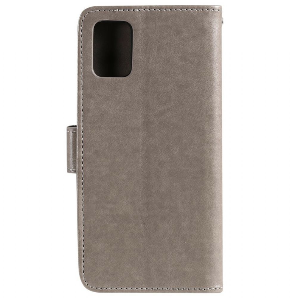 Flip Case voor Samsung Galaxy A51 Met Ketting Band Mijmering