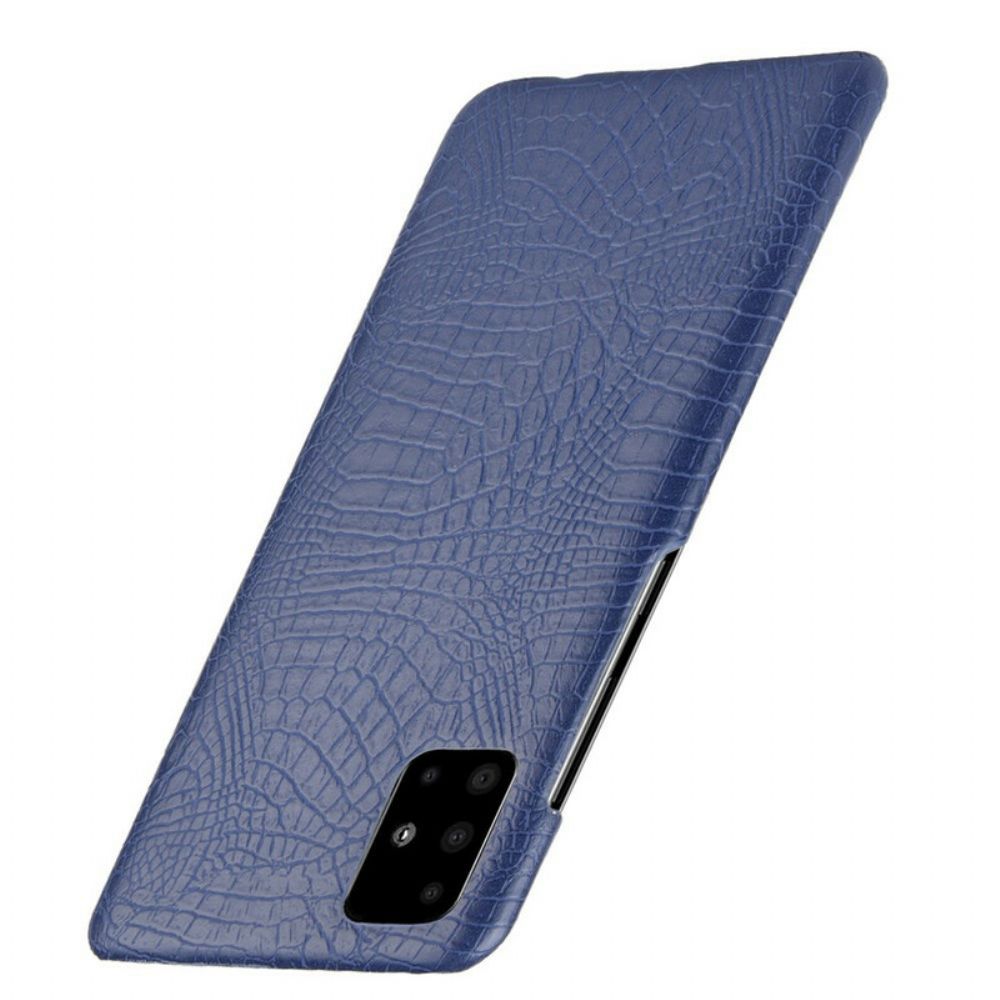 Hoesje voor Samsung Galaxy A51 Krokodillenleereffect