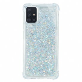 Hoesje voor Samsung Galaxy A51 Verlangen Glitter