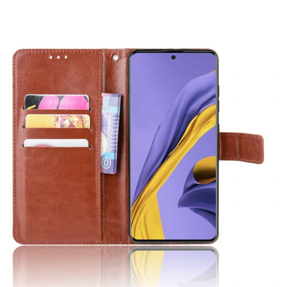 Leren Hoesje voor Samsung Galaxy A51 Flitsachtig Kunstleer