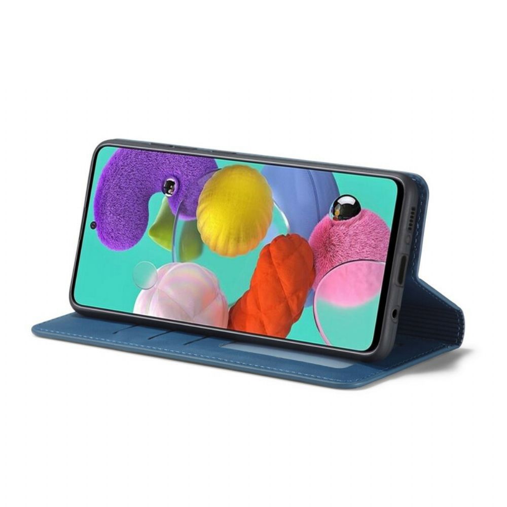 Leren Hoesje voor Samsung Galaxy A51 Lederen Effect Forwenw