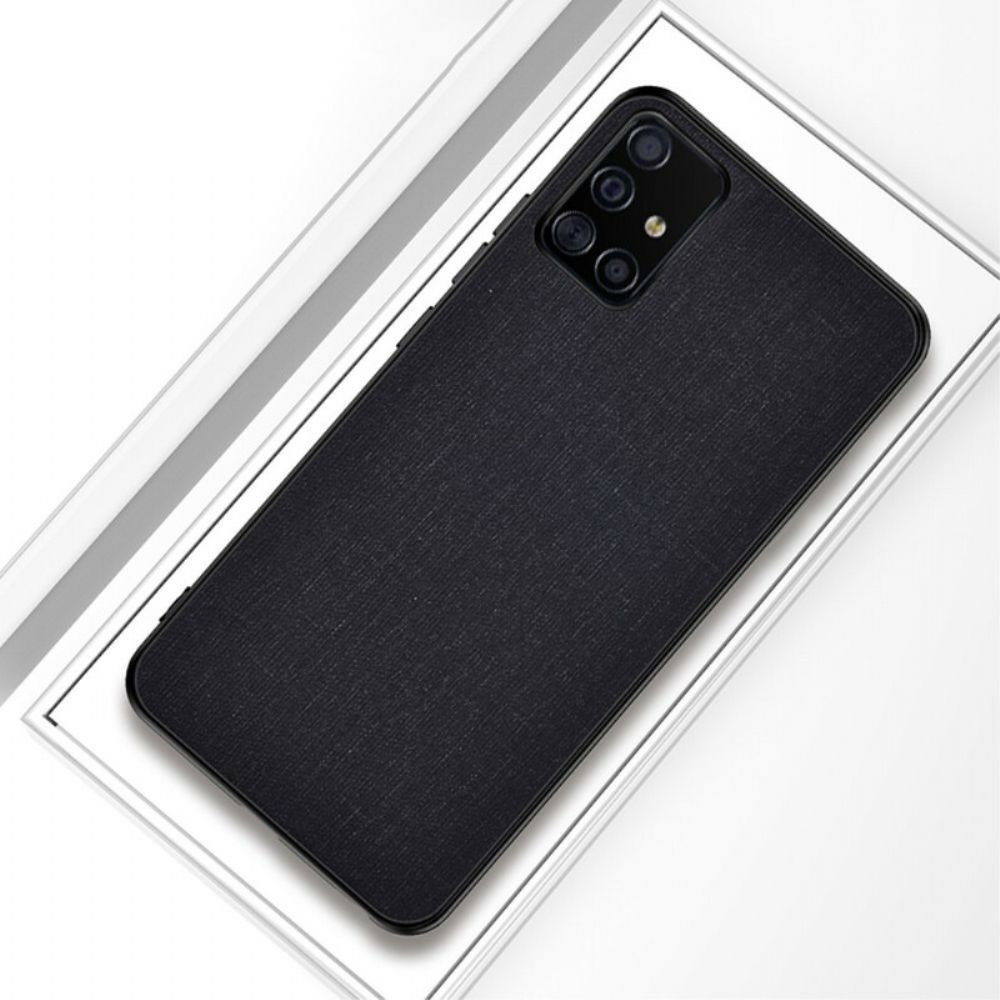 Telefoonhoesje voor Samsung Galaxy A51 Textuurdoek