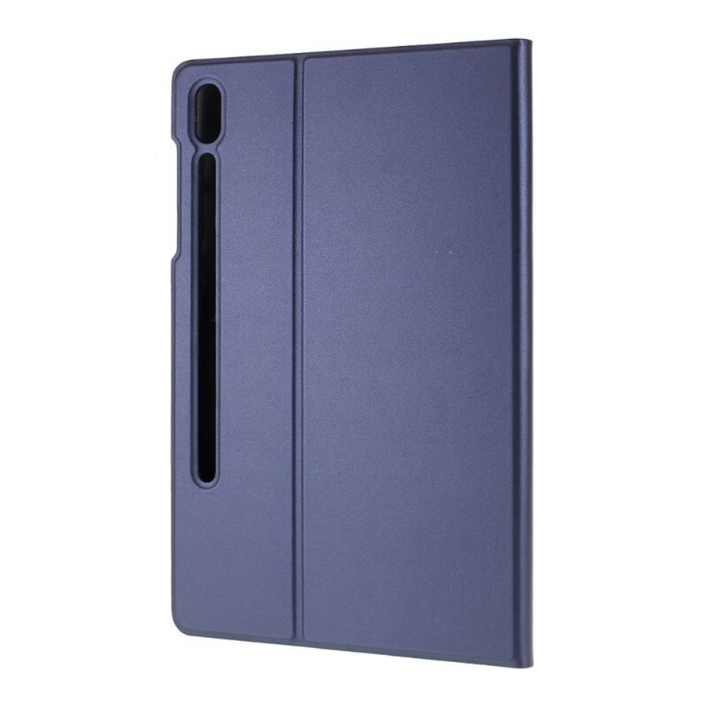 Cover voor Samsung Galaxy Tab S6 Eenvoudig Kunstleer